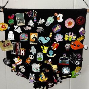 Huge Enamel Pin Sale! Horror, Anime, Spongebob, Disney, Barbie & Pop Culture